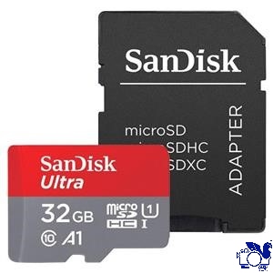 MicroSDHC SANDISK ULTRA A1 32GB