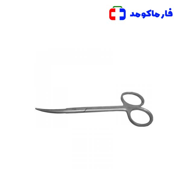 قیچی جراحی سر کج — تصویر ۲