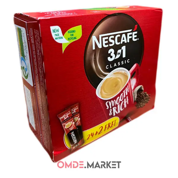 کافی میکس نسکافه 3 در 1 کلاسیک 26 عددی