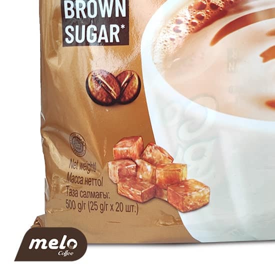 کافی میکس تورابیکا Brown Coffee شکر قهوه ای 20 عددی — تصویر ۵