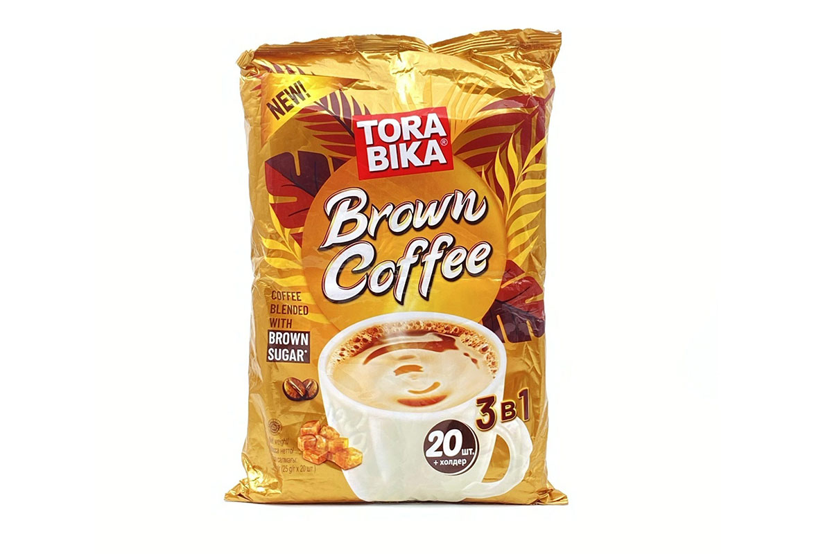 کافی میکس تورابیکا Brown Coffee شکر قهوه ای 20 عددی — تصویر ۸