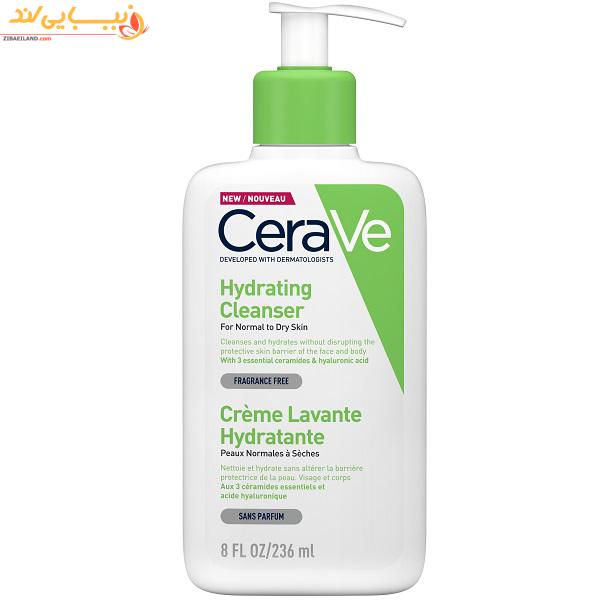 ژل شستشو و آبرسان قوی سراوی Cerave حجم 236 میل — تصویر ۲