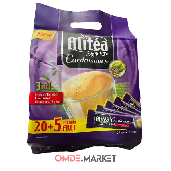 شیر چای علی تی Alitea هل 20 عددی