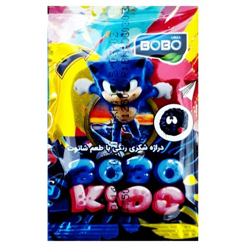 دراژه شکری رنگی بوبو با طعم میوه 40 بسته 10 گرمی — تصویر ۷