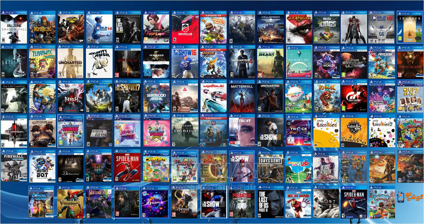 دیتای بازی های کپی خور ps4 کپی خور پلی استیشن — تصویر ۲