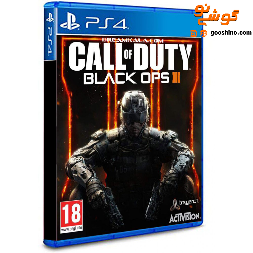دیسک بازی Call of Duty Black Ops 3 برای PS4 (کارکرده)