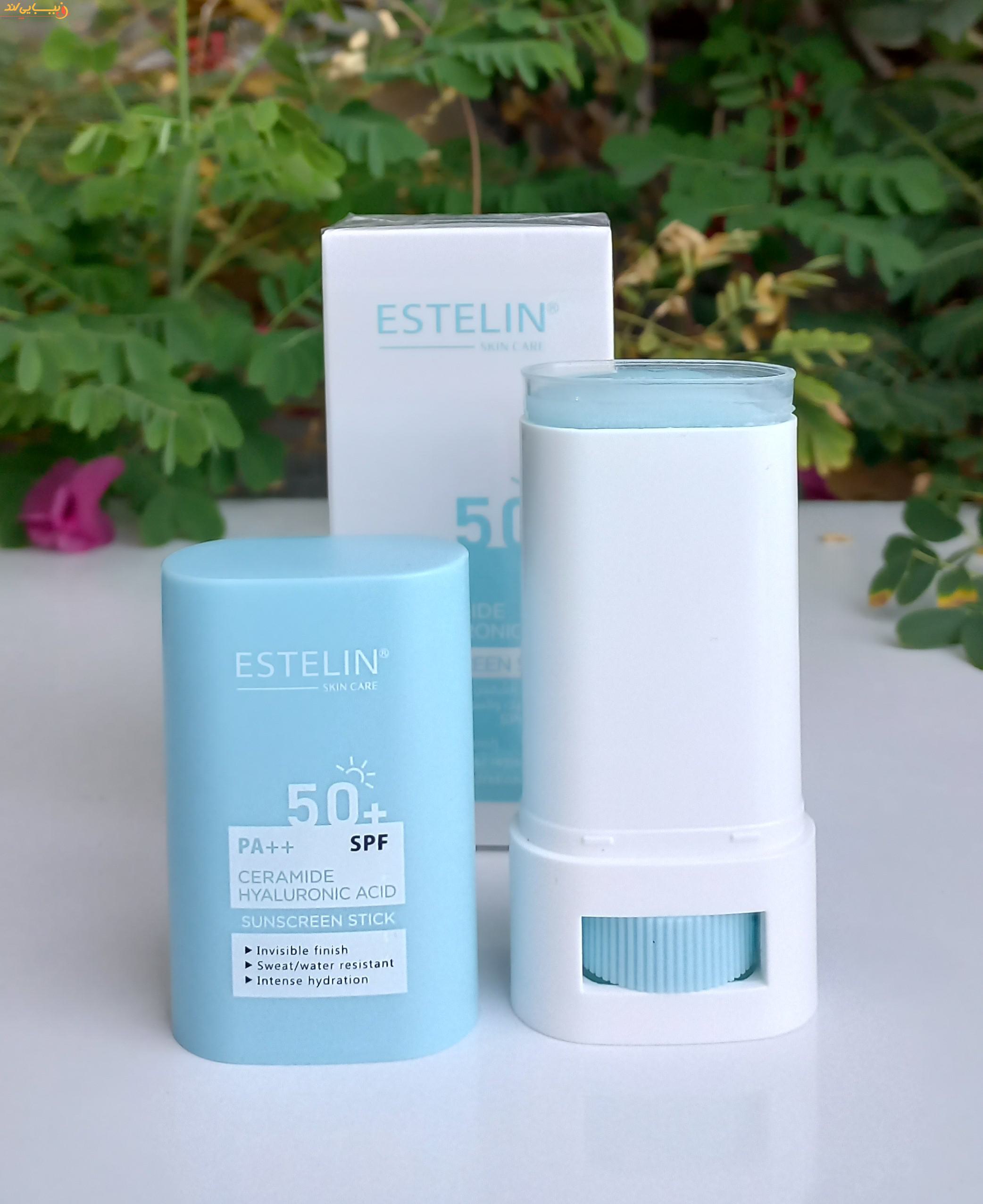 ضد آفتاب استیکی هیالورونیک اسید استلین ESTELIN — تصویر ۵