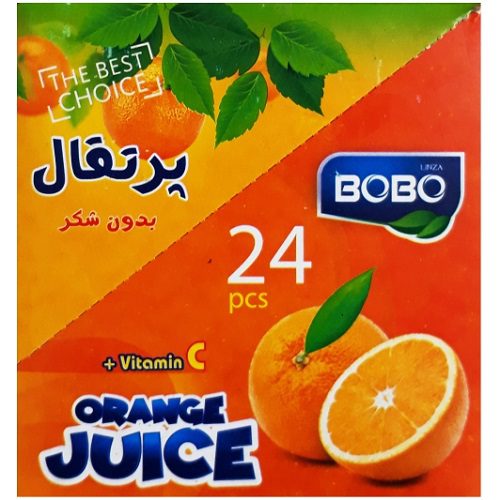 پودر شربت فوری پرتقال بوبو لینزا بسته 24 عددی — تصویر ۴