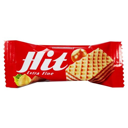 ویفر با کرم شیری و طعم فندقی هیت شیرین عسل 80 عدد 6 گرمی — تصویر ۴