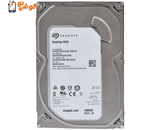 هارددیسک اینترنال سیگیت آکبند مدل ST1000DM003 ظرفیت 1 ترابایت — تصویر ۳