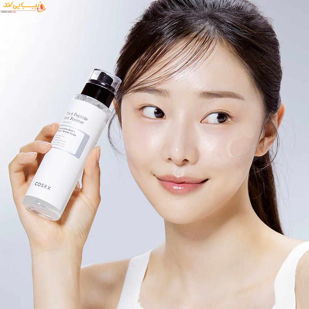 سرم 6 پپتاید جوانساز و تقویت کننده پوست کوزارکس 150ml — تصویر ۳