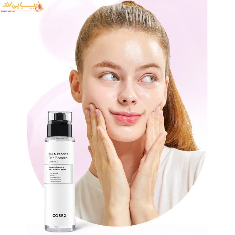 سرم 6 پپتاید جوانساز و تقویت کننده پوست کوزارکس 150ml — تصویر ۵