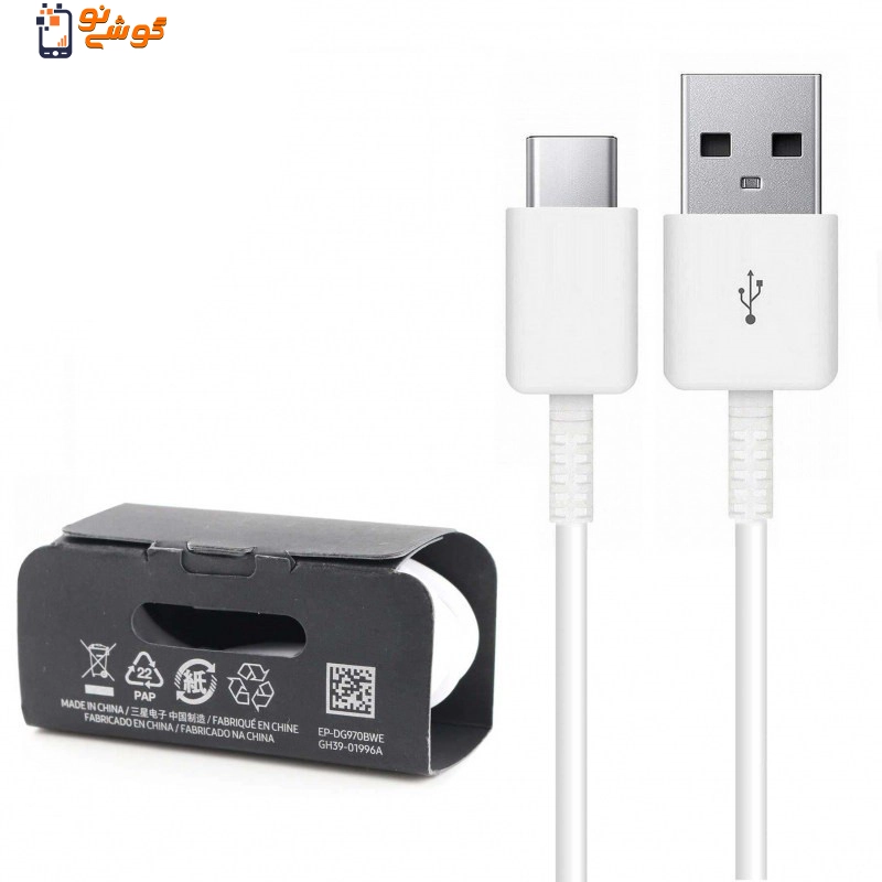کابل شارژر تایپ سی سامسونگ با طول یک متر ویتنام Samsung Type-C Cable — تصویر ۸