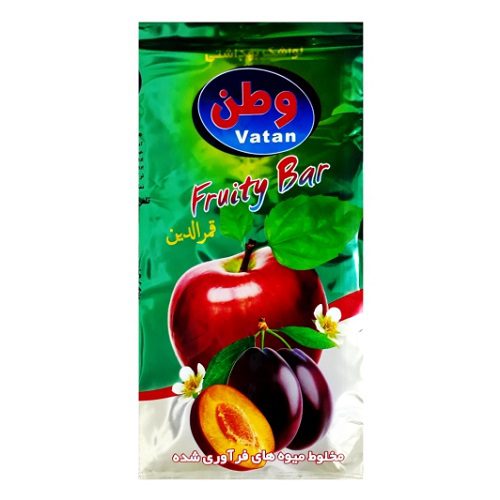 لواشک چند میوه وطن 10 بسته 55 گرمی — تصویر ۵