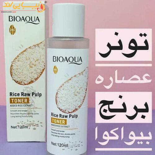 تونر مرطوب کننده پوست برنج بیوآکوا حجم 120 میلی لیتر — تصویر ۴