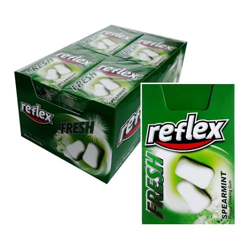 آدامس دراژه رفلکس با طعم نعناع – 16 بسته