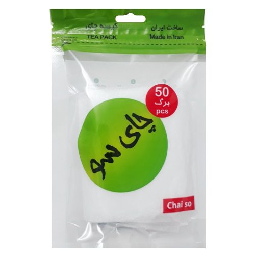 کیسه و فیلتر چای، چای سو – بسته 50 عددی — تصویر ۲