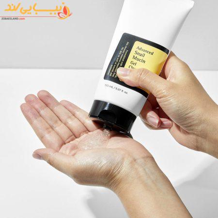 ژل شوینده حلزون کوزارکس COSRX حجم 150 میل — تصویر ۳