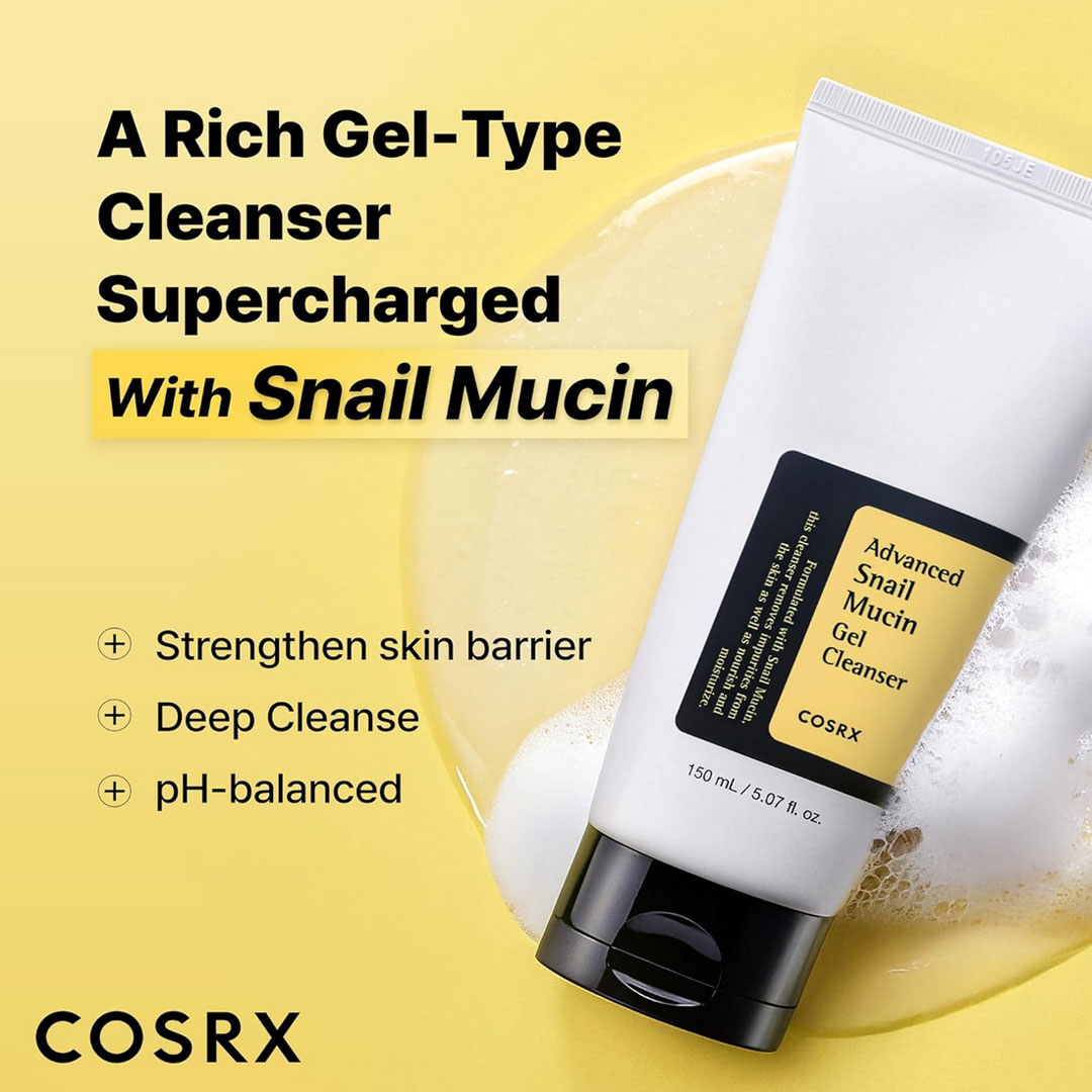 ژل شوینده حلزون کوزارکس COSRX حجم 150 میل — تصویر ۸