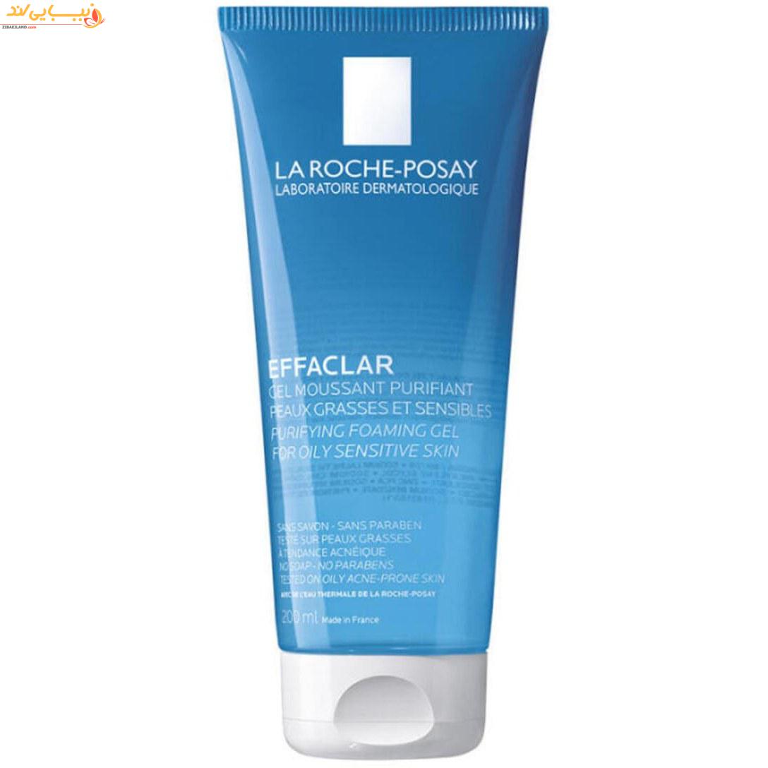 ژل شستشوی صورت لاروش پوزای مدل افکلار حجم 200 میلی لیتر