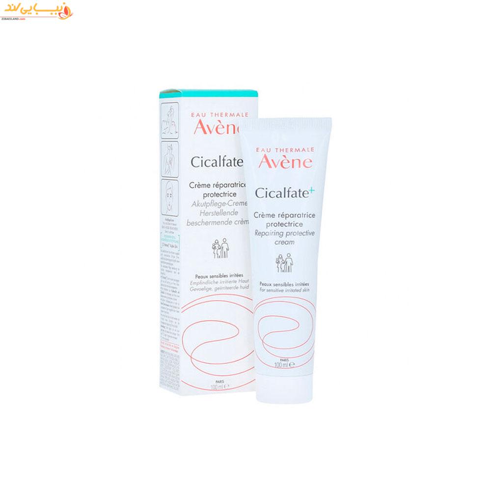 کرم ترمیم کننده پوست سیکالفیت پلاس اون Avene حجم 100میل — تصویر ۲