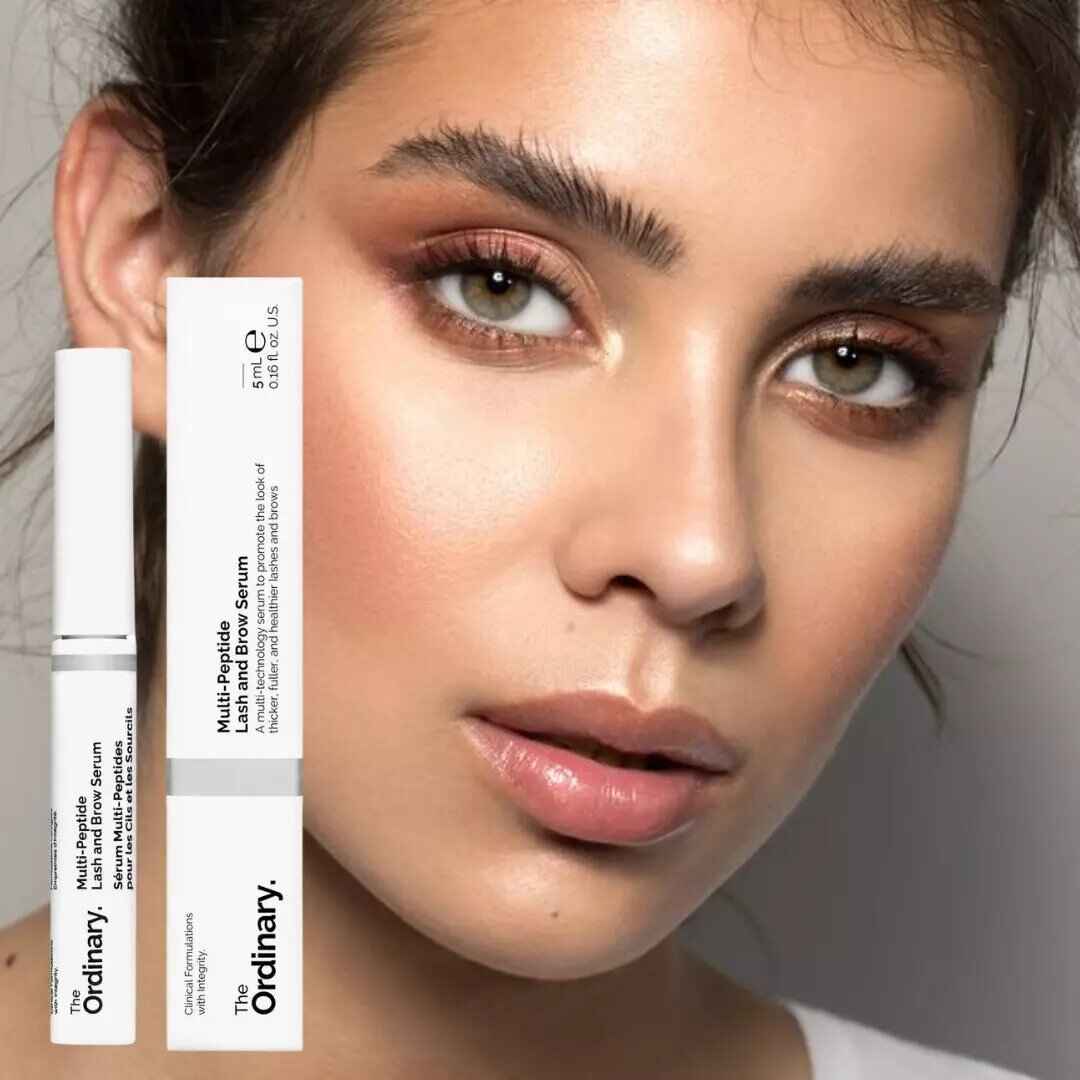 سرم تقویت کننده و حجم دهنده مژه و ابرو اوردینری مدل مولتی پیتید Multi-Peptide — تصویر ۳