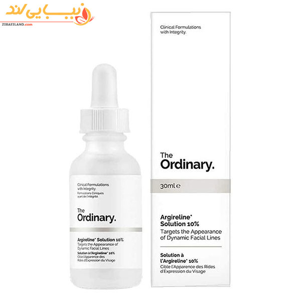 سرم ضد چروک و پرکننده خطوط آرژیرلین 10% اوردینری 30 میلی لیتر — تصویر ۲