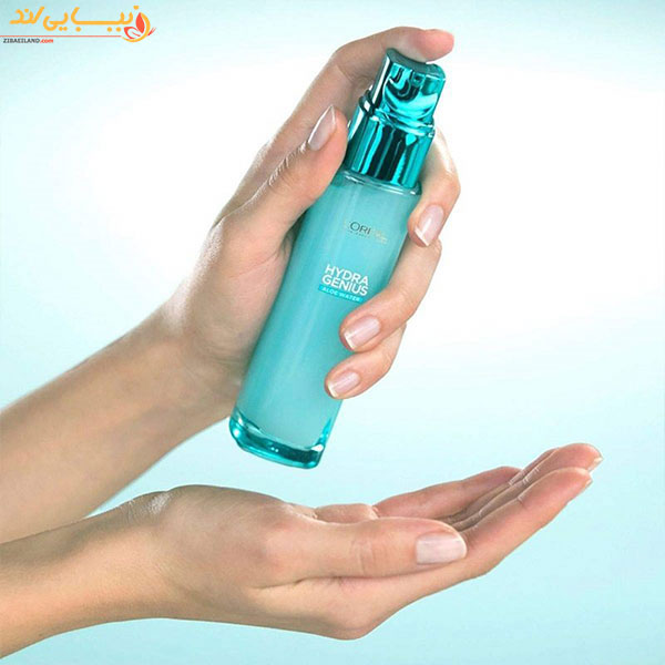 آبرسان پوست نرمال تا خشک هیدرا جنیوس لورال ۷۰ میل L’Oreal — تصویر ۴