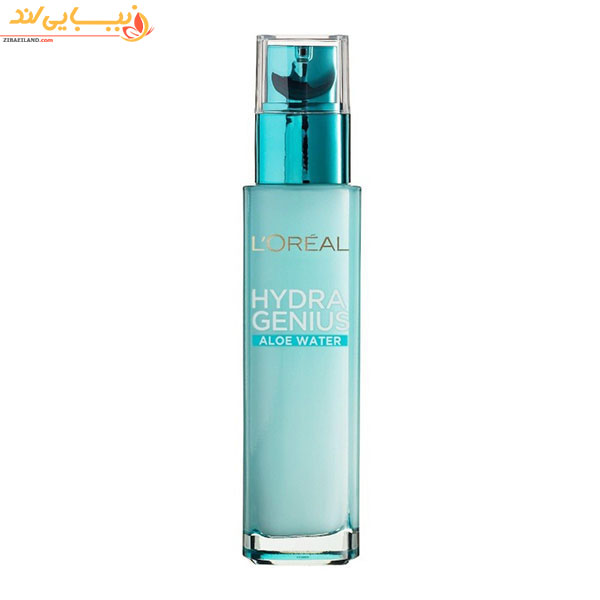 آبرسان پوست نرمال تا خشک هیدرا جنیوس لورال ۷۰ میل L’Oreal — تصویر ۶