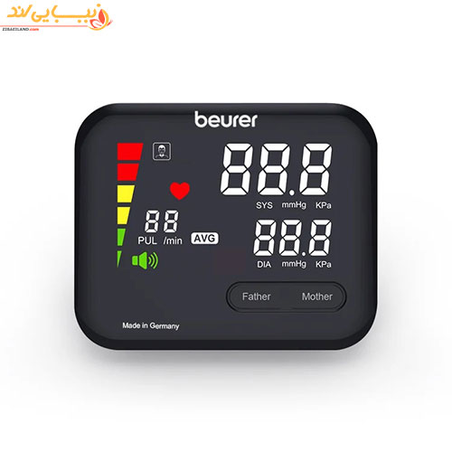 فشارسنج سخنگوی فارسی بازویی دیجیتالی بیورر مدل BM102 — تصویر ۴