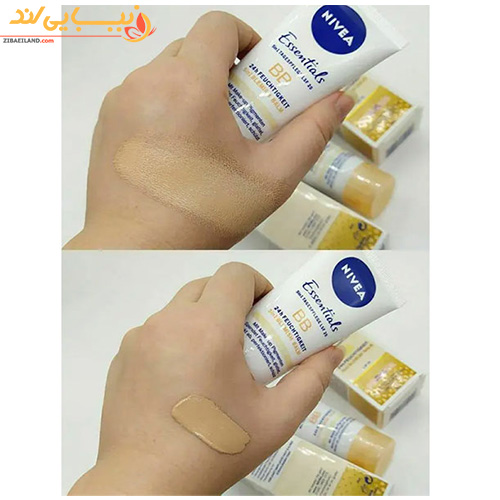 بی بی کرم ضد آفتاب و مرطوب کننده BB نیوا Essentials حجم 50 میل — تصویر ۴