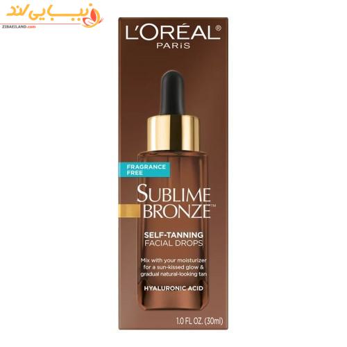 سرم برنزه کننده صورت لورال Loreal — تصویر ۲