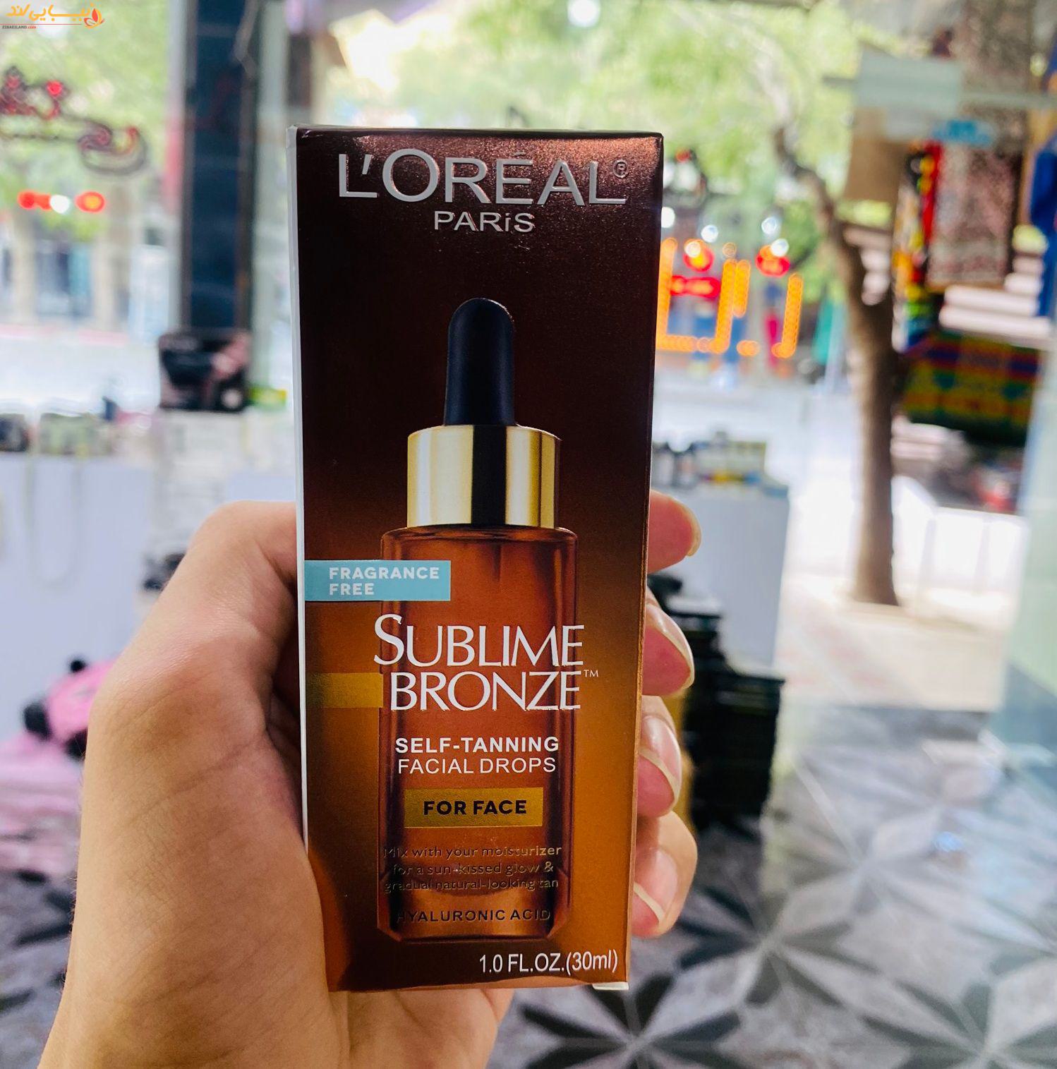 سرم برنزه کننده صورت لورال Loreal — تصویر ۴