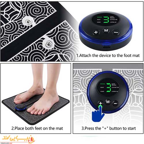 ماساژور برقی هوشمند پا ESM Foot Massager — تصویر ۶