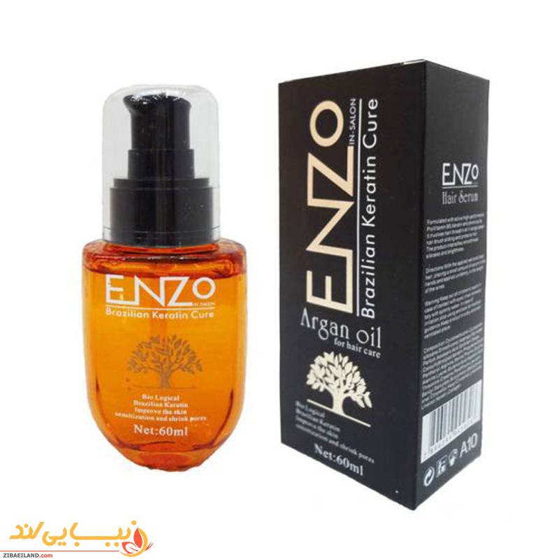 روغن آرگان و کراتین مو انزو ENZO — تصویر ۲