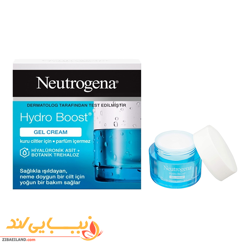 کرم آبرسان واتر ژل نوتروژینا مدل HydroBoost — تصویر ۳