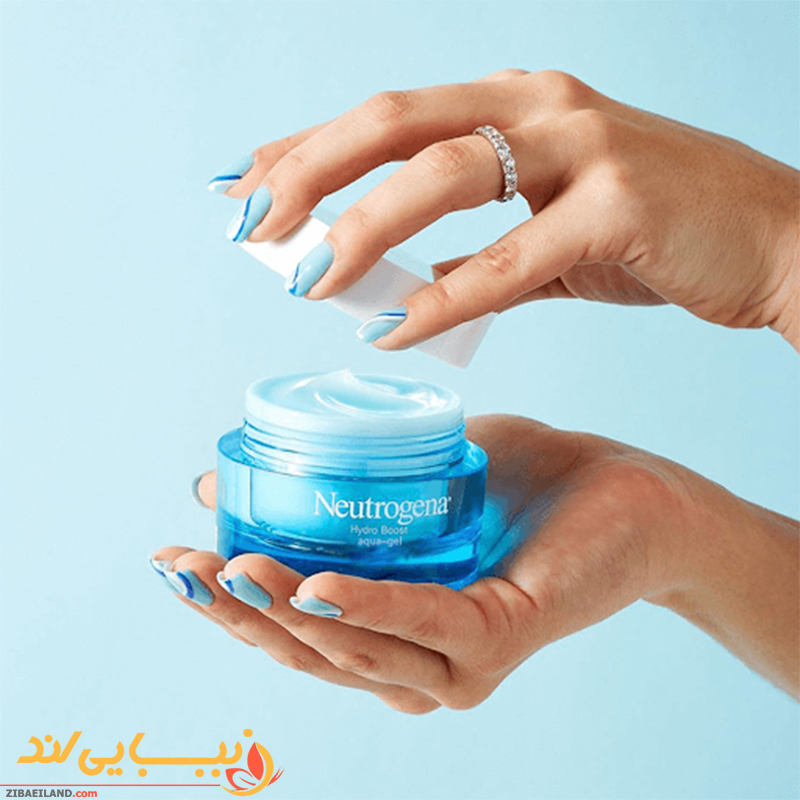 کرم آبرسان واتر ژل نوتروژینا مدل HydroBoost — تصویر ۴