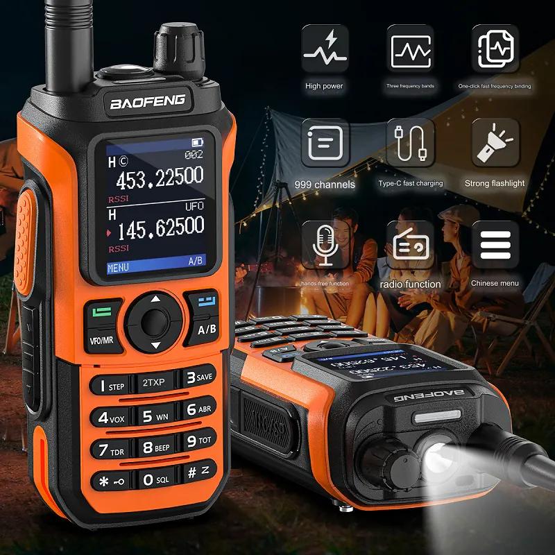 بیسیم واکی تاکی باوفنگ اصلی مدل UV21 PRO V2 — تصویر ۵