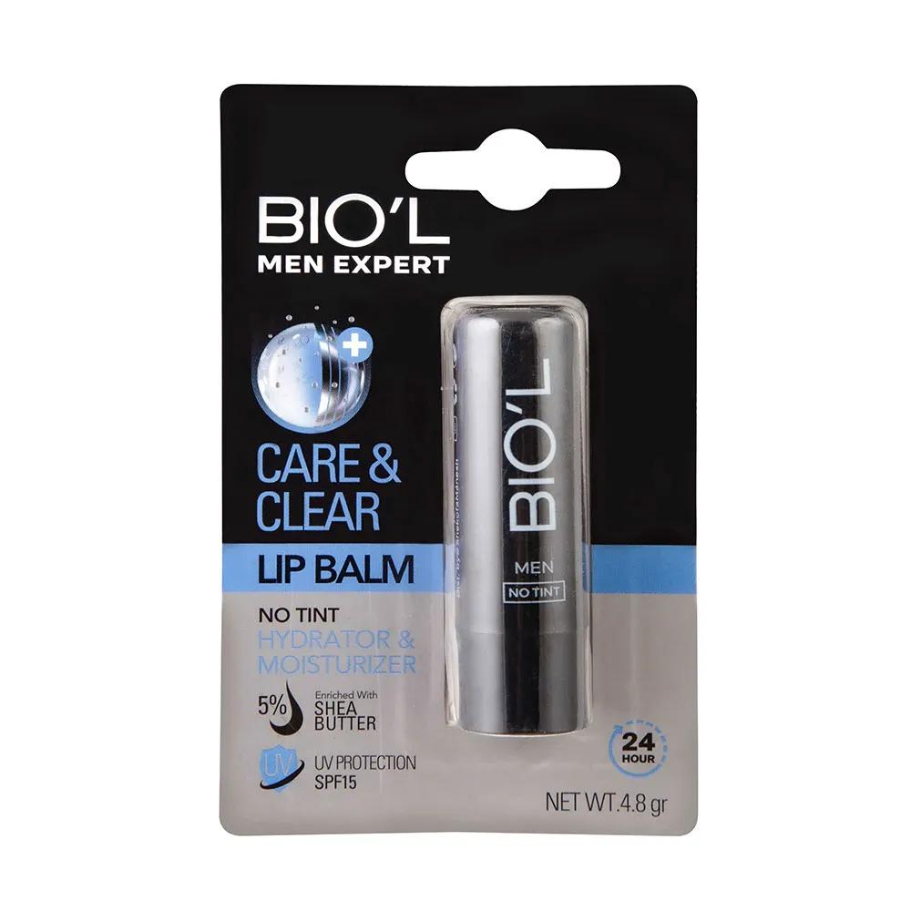 بالم لب بی رنگ Care And Clear مناسب آقایان بیول 4.8 گرم