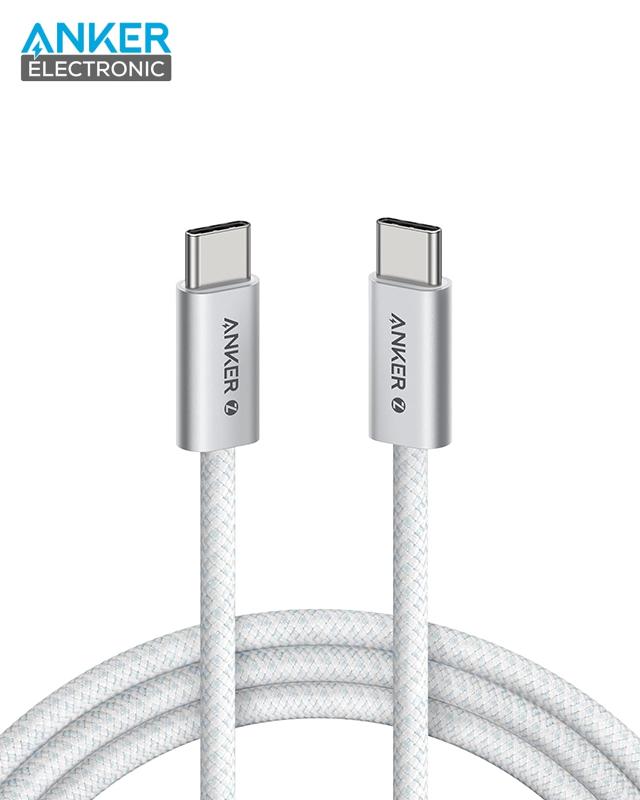 کابل 180 سانتی متر USB C به USB C انکر Anker Zolo USB C to USB C 180cm Cable A8060 — تصویر ۶
