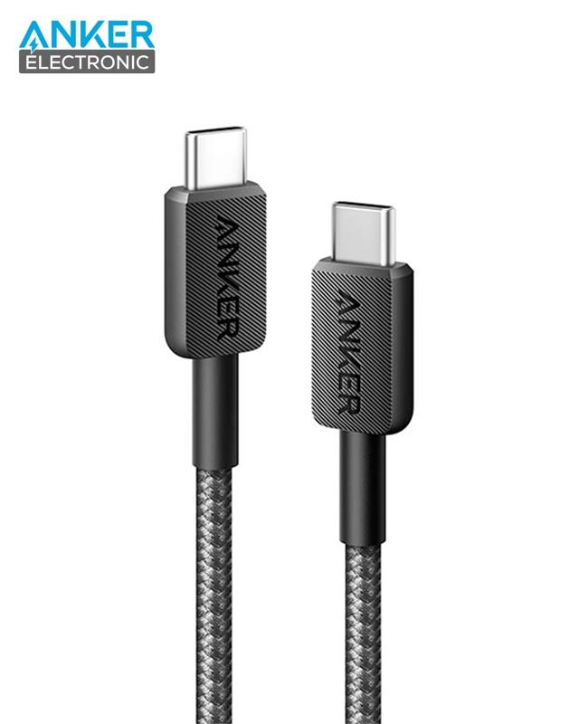 کابل 90 سانتی متر انکر Anker USB-C to USB-C 240W Cable 3ft A81D5