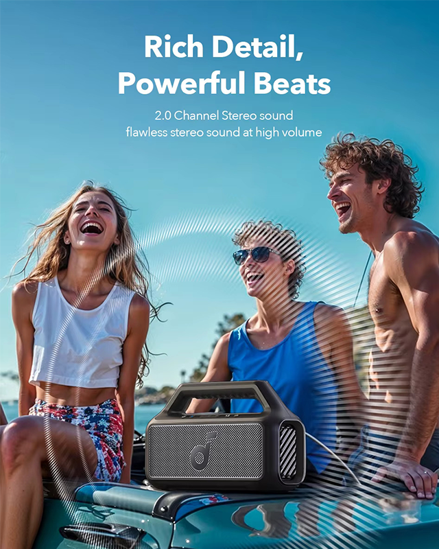 اسپیکر انکر مدل Anker Soundcore Boom 2 SE A3148 — تصویر ۳