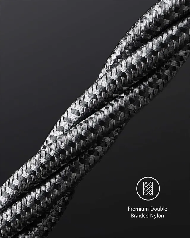 کابل 100 سانتی متر انکر Anker USB-C to USB-C 100W Cable A8756 ساخت ویتنام — تصویر ۴