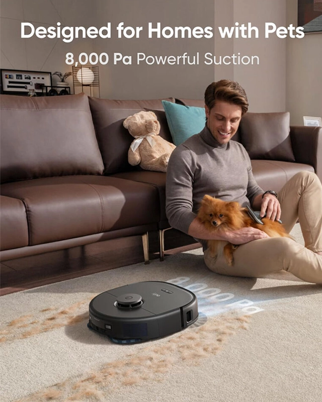 جارو رباتیک انکر ANKER Eufy X10 Pro Omni Robot Vacuum Cleaner T2351 — تصویر ۷