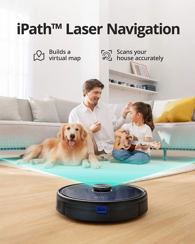 جارو رباتیک انکر Anker Eufy L35 Hybrid Robot Vacuum Cleaner T2182K11 — تصویر ۴