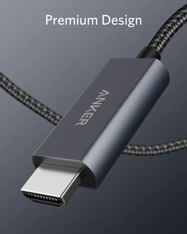 کابل 180 سانتی متر USB-C به HDMI انکر Anker USB C to HDMI Cable 6ft A87E0H12 — تصویر ۴