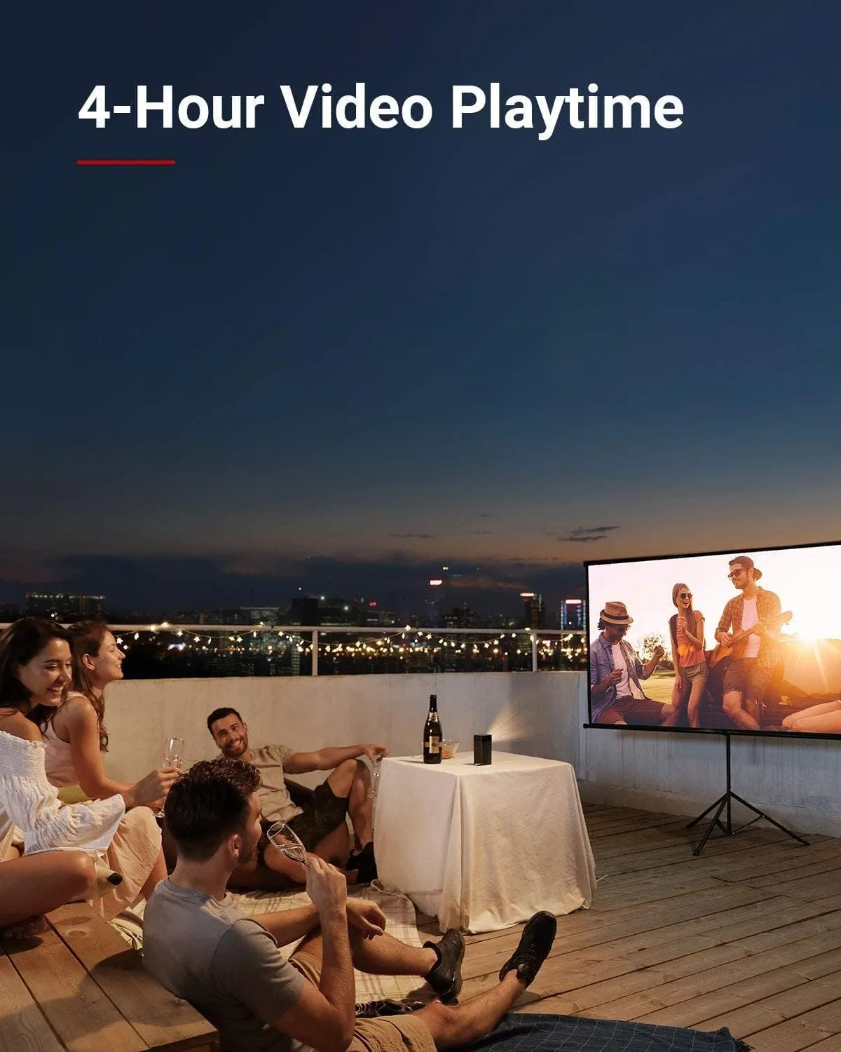 ویدیو پروژکتور انکر Anker Nebula Apollo Mini Projector D2410 — تصویر ۳
