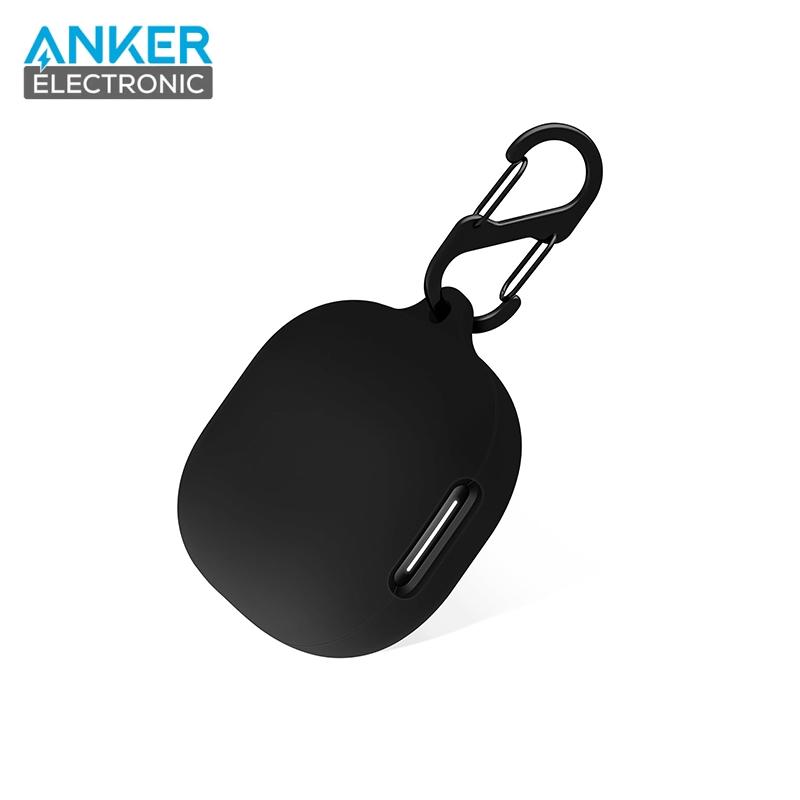 کیس محافظ سیلیکونی هدفون انکر مخصوص Anker Soundcore P40i Silicon Case + آویز فلزی