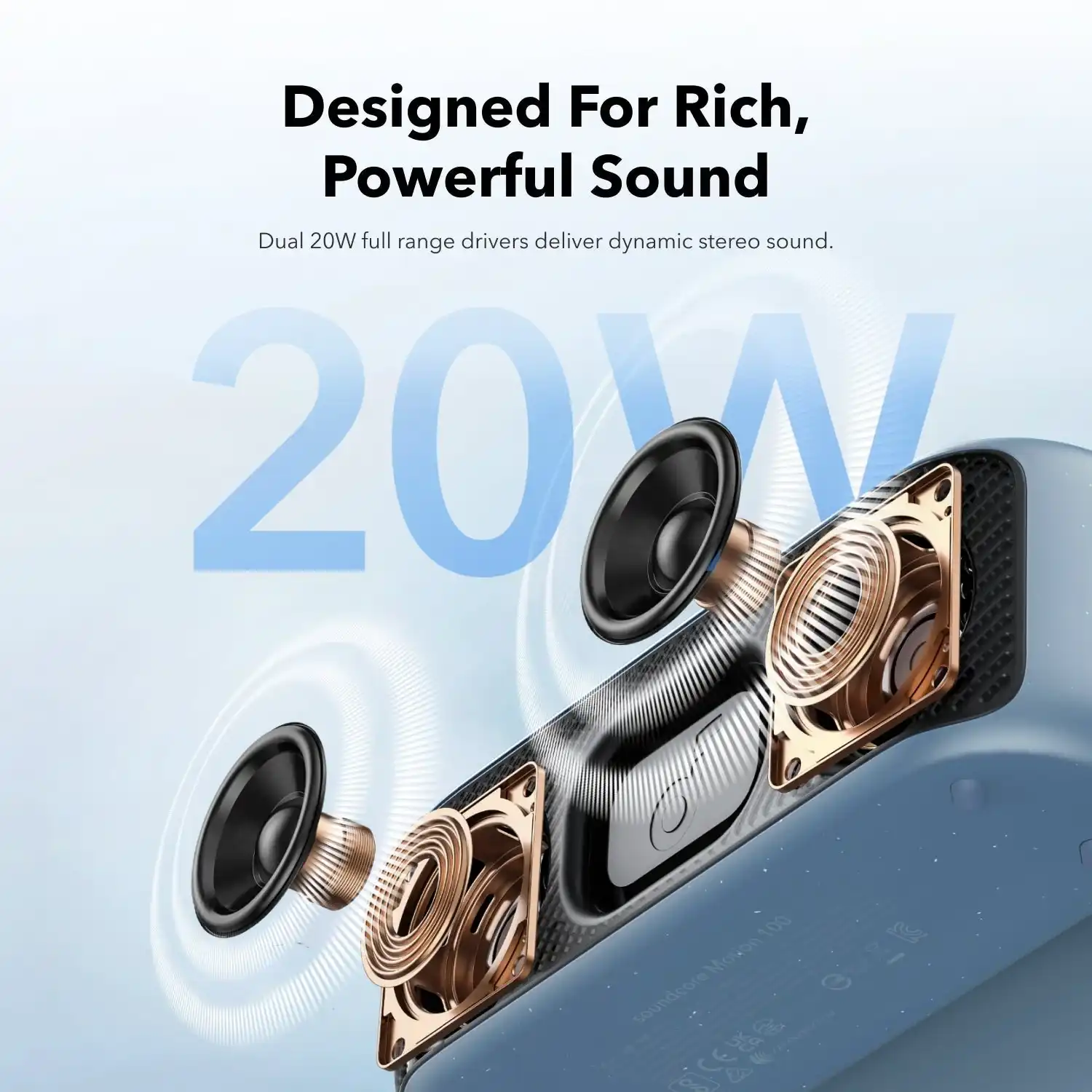 اسپیکر انکر Anker Soundcore Motion 100 A3133 — تصویر ۵