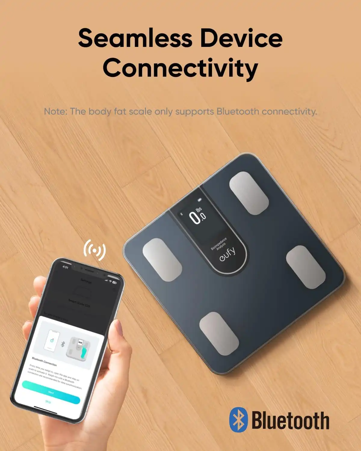 ترازو هوشمند انکر Anker Eufy Smart Scale C20 T9130 — تصویر ۴